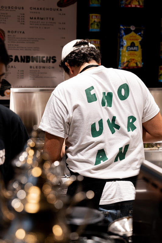 TEE SHIRT CHOUKRAN BLANC